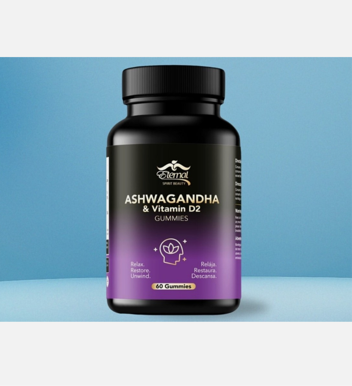 Eternal Spirit Beauty - Ashwagandha & Vitamin D2 Gummies